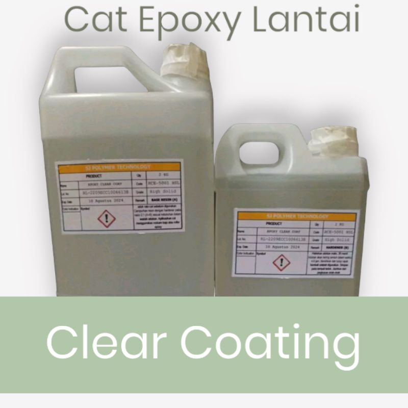 cat epoxy clear-cat epoxy bening-epoxy lantai untuk coating beton batu dan kayu