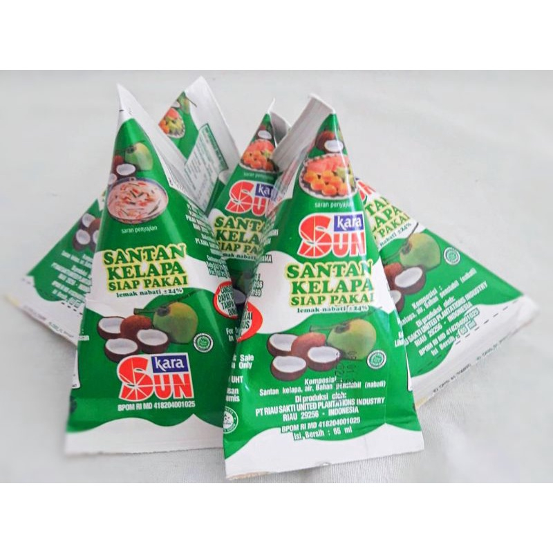 

Sun Santan Kara Santan Kelapa Siap Pakai 65 ml | Santan Instan - Santan Kara