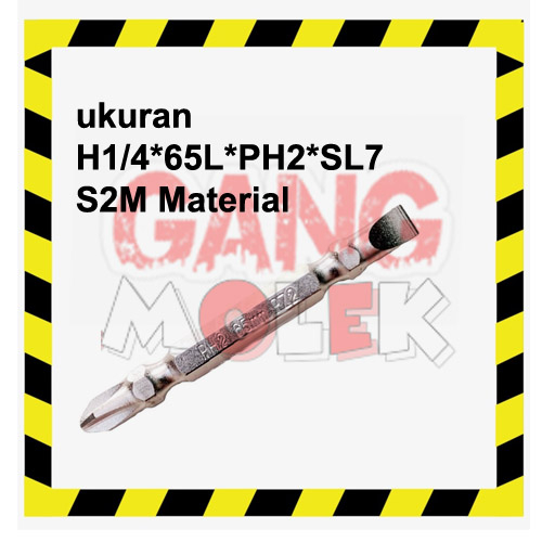 Mata Obeng Plus Minus Magnet Bor Obeng PH2X65