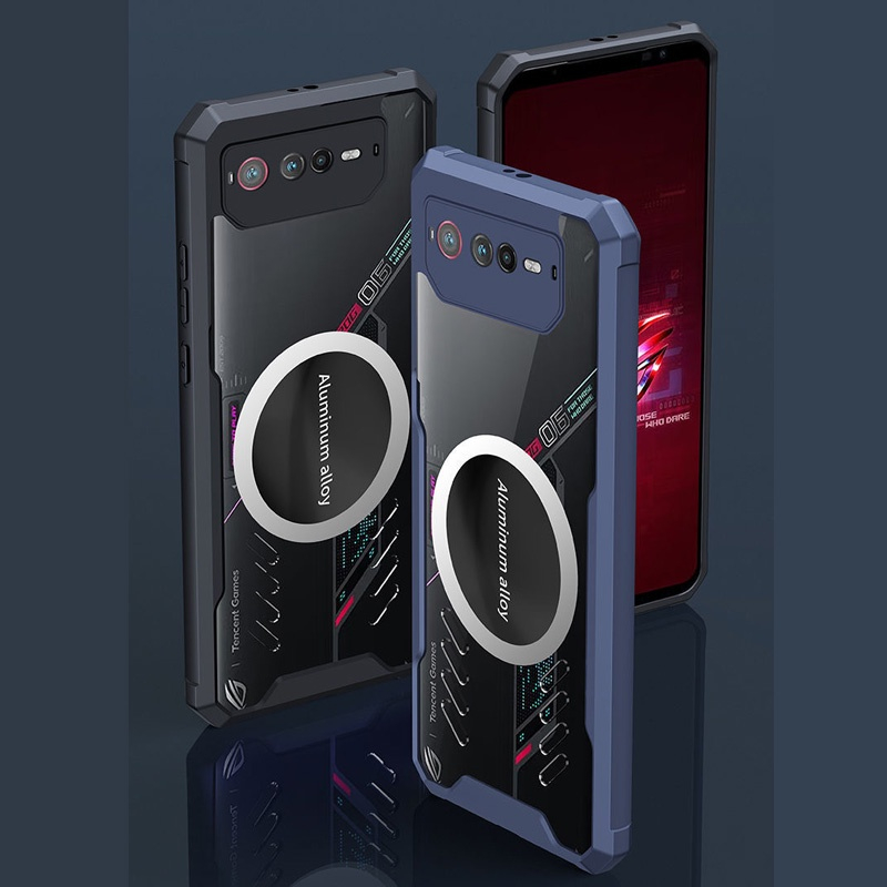 Case Asus ROG Phone 7 Gaming Cooling Cover Heat Dissipation Soft Casing Handphone