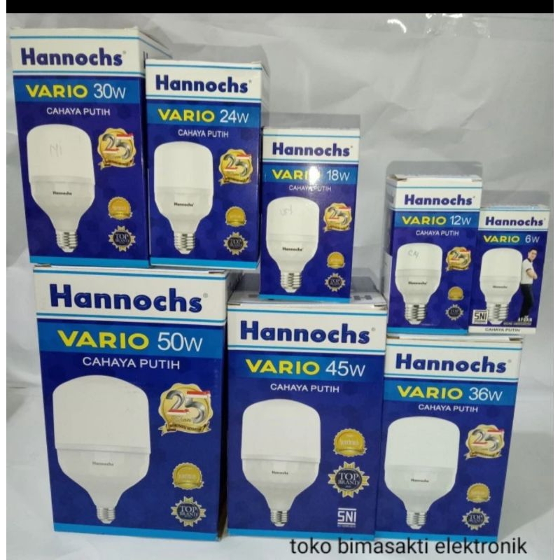 Hannochs bola lampu LED