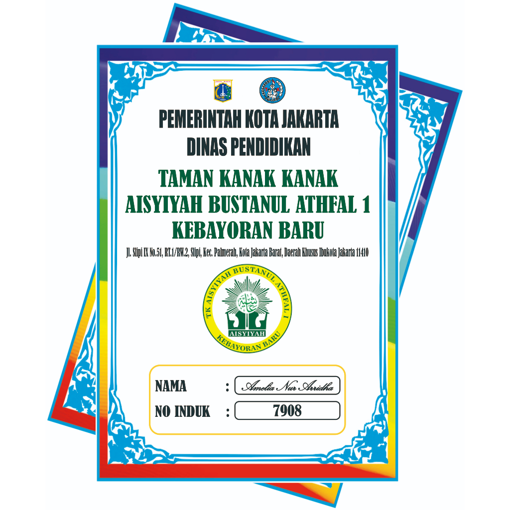 

Sampul Map Ijazah