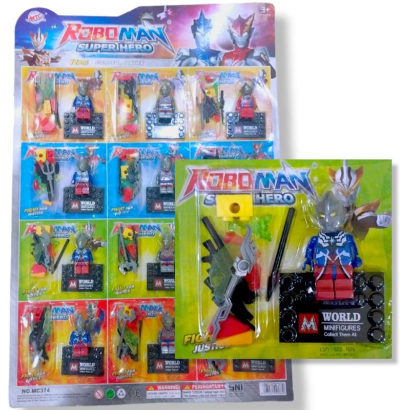 MAINAN ROBOMAN SUPER HERO / MAINAN ROBOMAN ULTRAMAN / ROBOMAN SUPER HERO