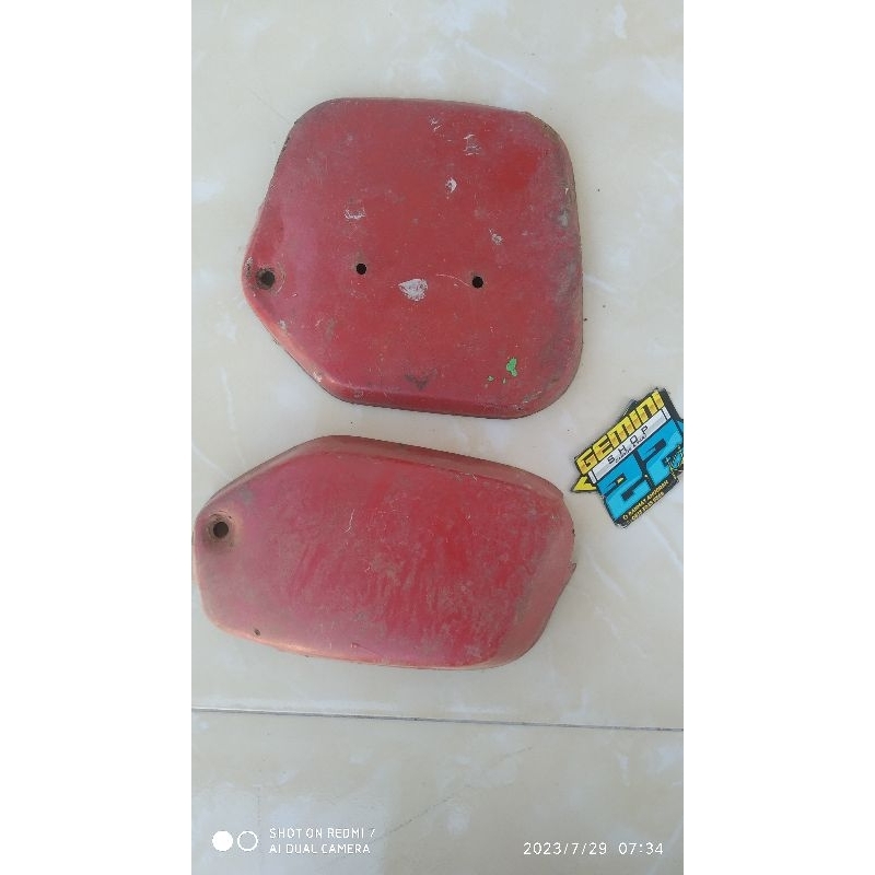 bok aki cover aki tutup aki yamaha v75