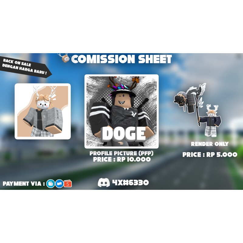 Roblox Gfx, Roblox desain/Roblox design avatar