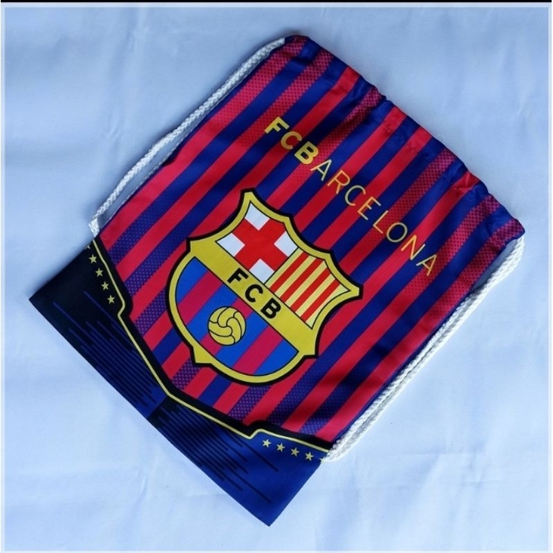 Tas Serut Klub Bola Drawstring Bag Tas Serut Bola Tas Bola Tas Serut Sepatu Tas Sepatu Bola Tas Sepa