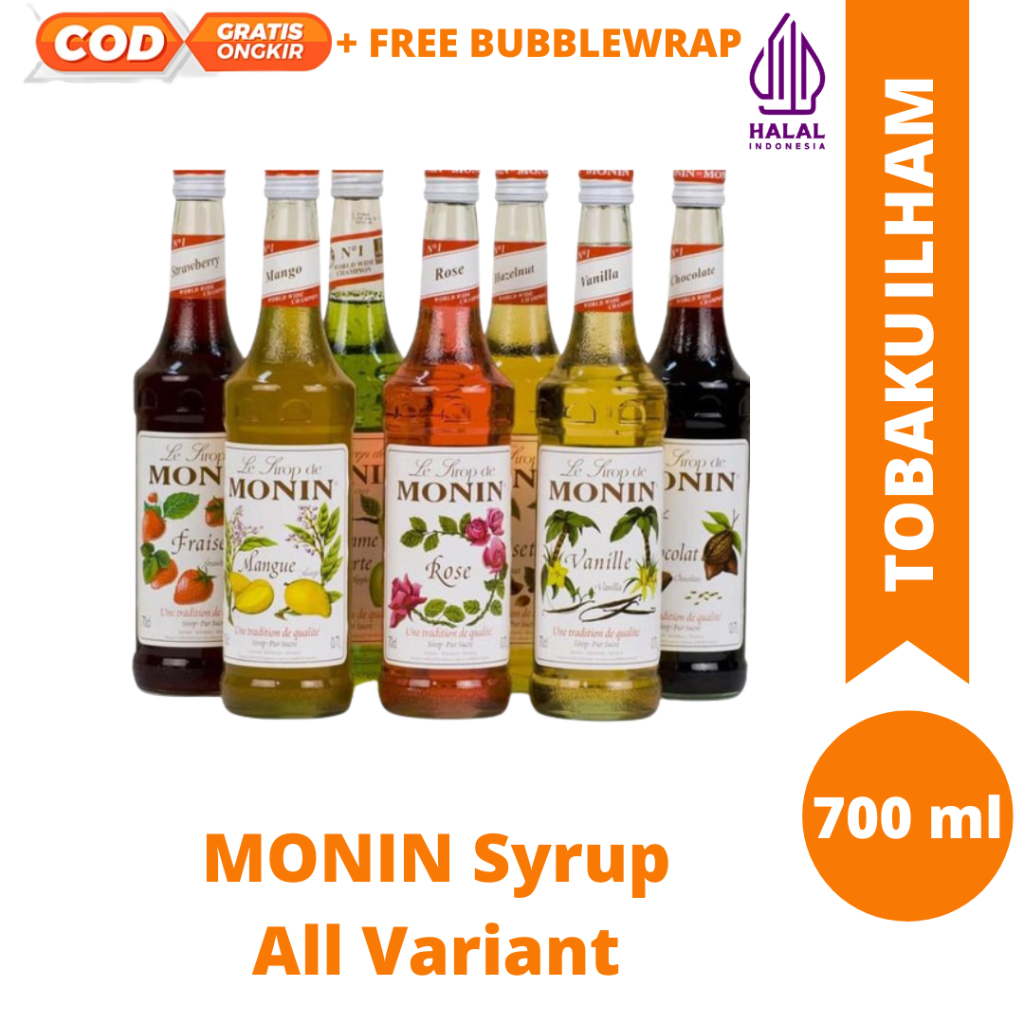 

Sirup monin 700ml / syrup merk monin import / sirup monin all varian