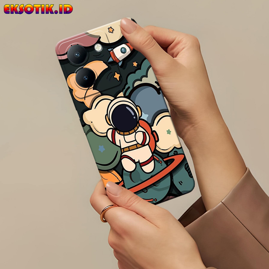 Case VIVO Y36 - Eksotik.id - Casing VIVO Y36 - Fashion Case - SPACE - Skin Handphone - Silikon VIVO 