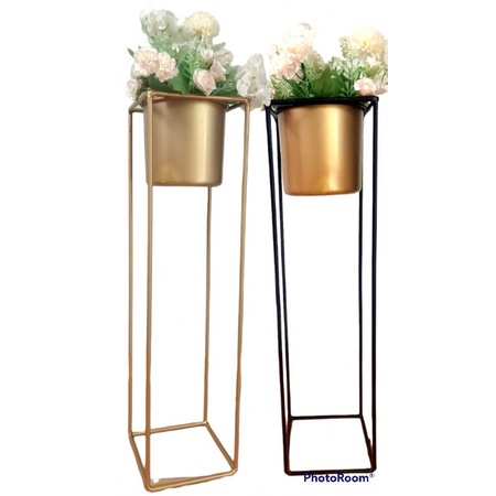 (FreeOngkir) STANDING POT BESI TINGGI 1 METER A60/RAK BUNGA BESI/STANDING POT BESI/DIAMETER 18