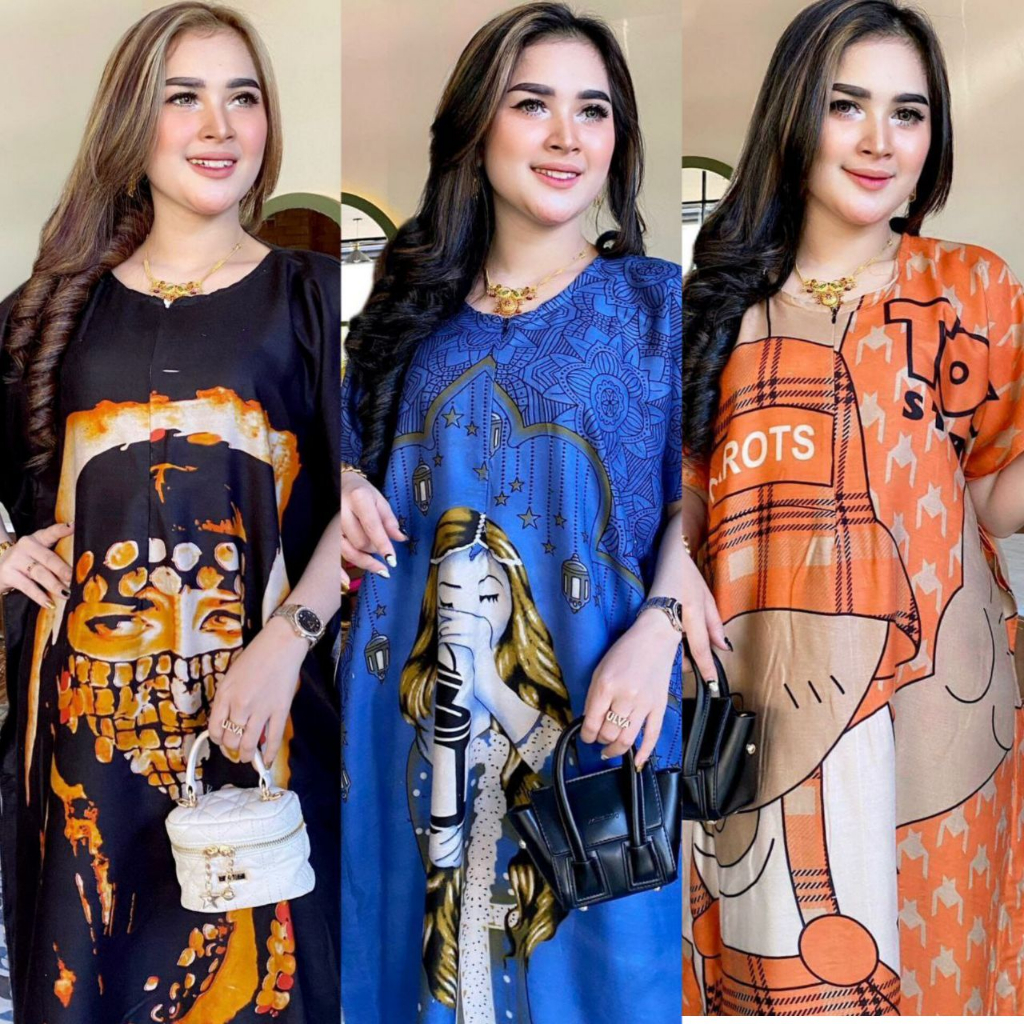 DASTER LOWO JUMBO VIRAL KEKINIAN BUSUI RESLETING DEPAN | DASTER REMAJA KARAKTER DRESS SHOFIA RAYON P