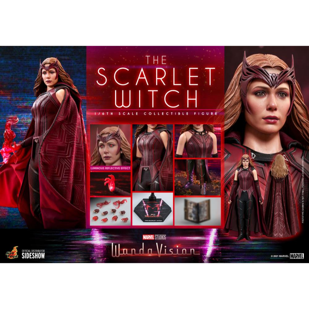 Hot Toys TMS036 Wandavision 1/6TH Scale The Scarlet Witch 60741