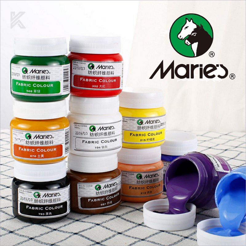 

Maries Cat Kain Fabric Colour 50ml