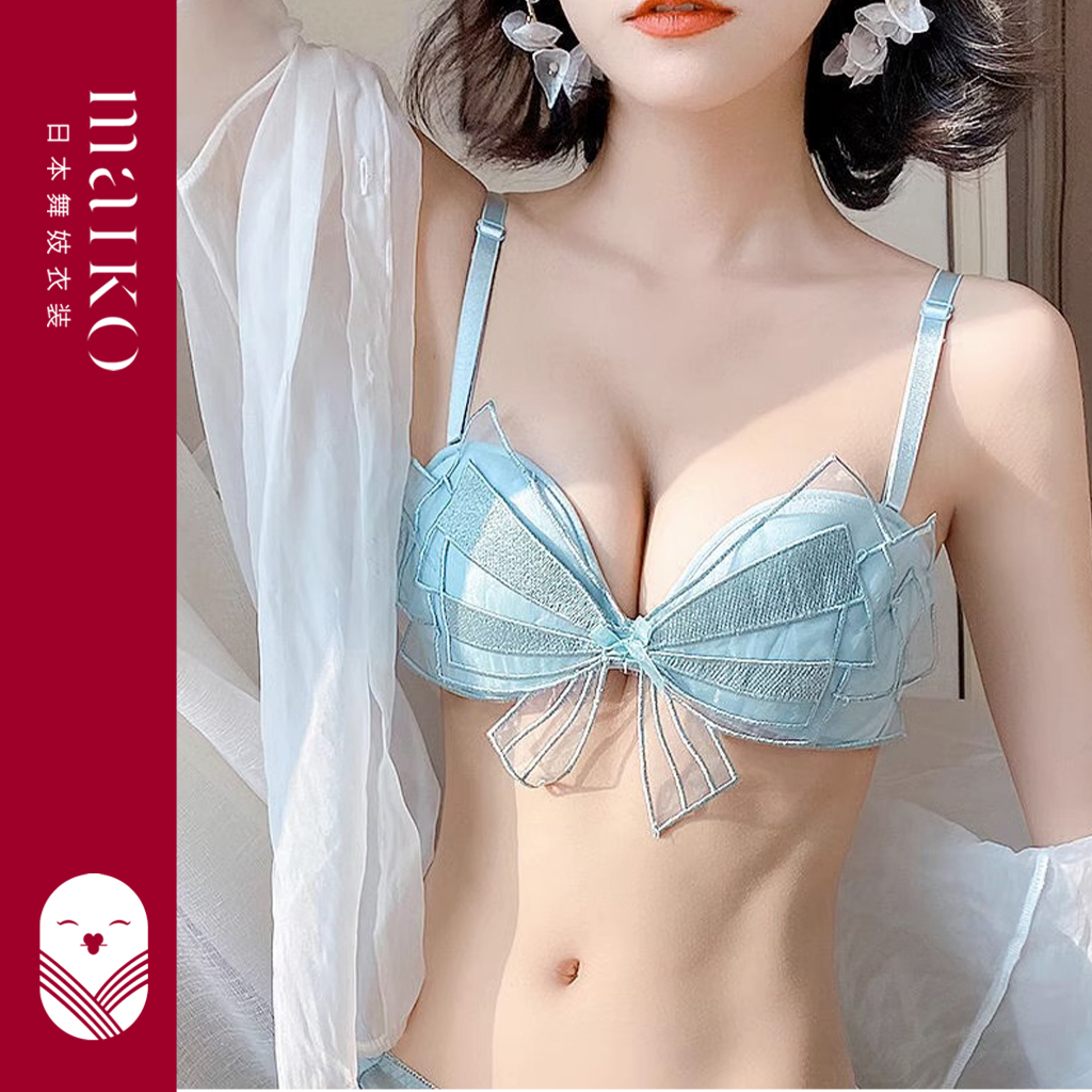 [ MAIKO JAPAN ] SailorMoon Bra BH Push Up Set Celana Dalam Wanita Bikini Sport Beha Lingerie Korea F