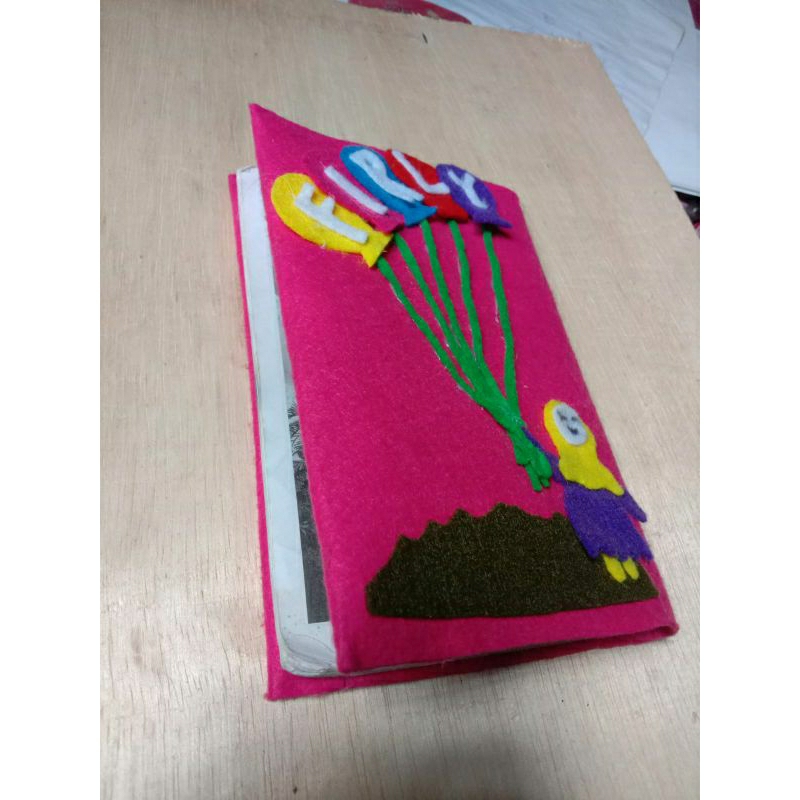 

sampul flanel buku tulis dan iqro', souvenir,hadiah
