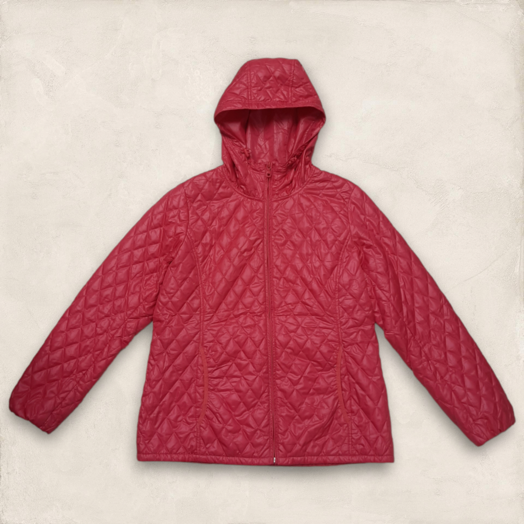 Uniqlo Quilted Jacket Pink/Fuchsia