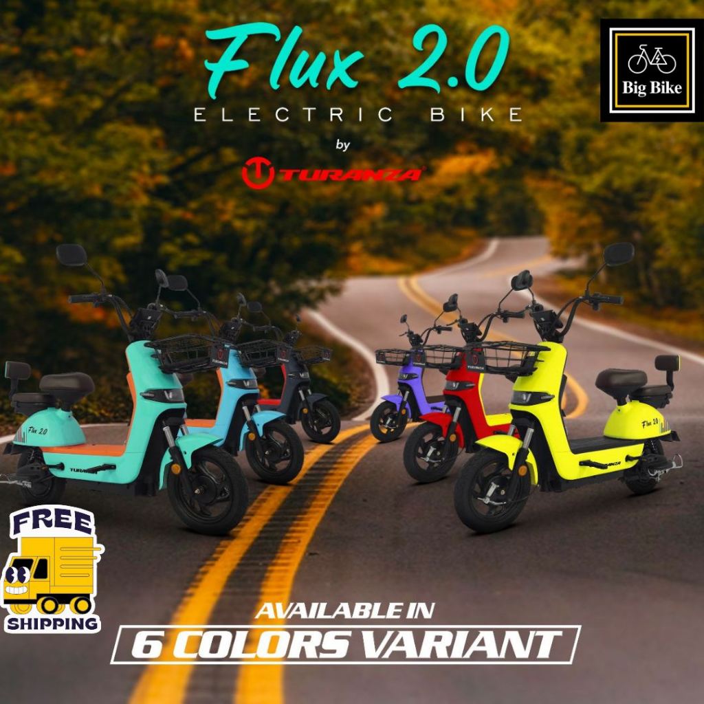 SEPEDA LISTRIK TURANZA FLUX 2.0 500Watt