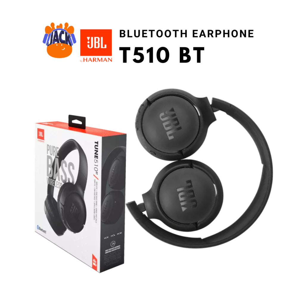 JBL T510 BT by JBL Harman Kardon - Bluetooth Headphone Garansi IMS