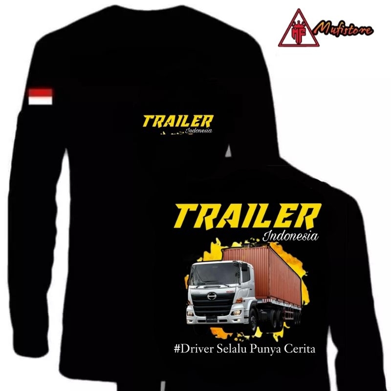 KAOS TRUCK TRAILER BAHAN ADEM