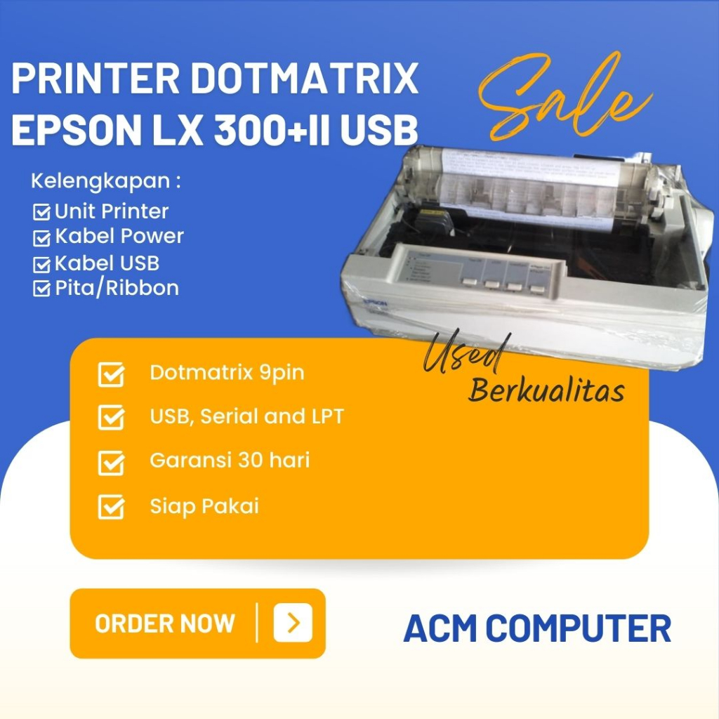 Printer Epson LX 300+II
