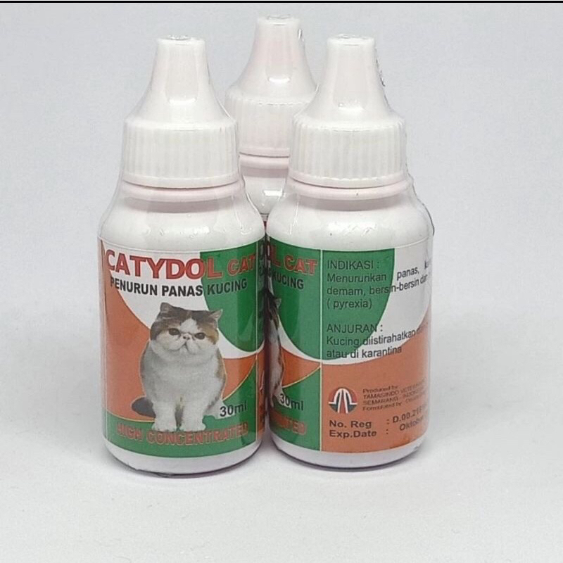 CATYDOL / obat penurun demam untuk kucing