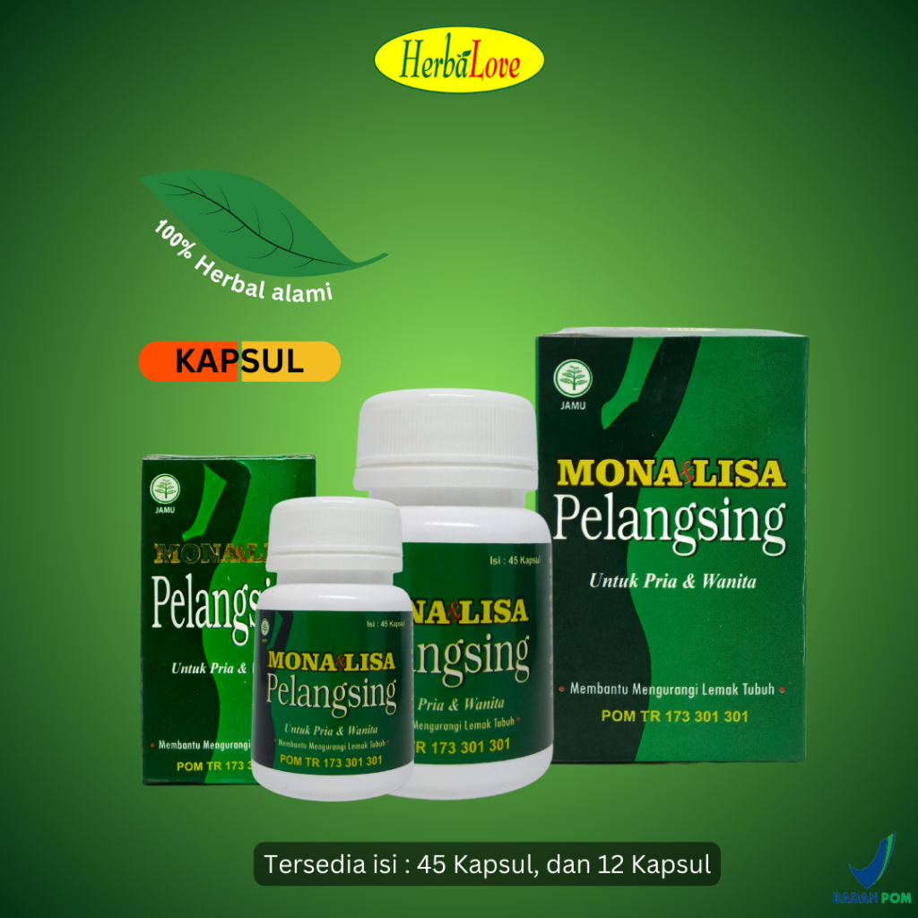 Herbalove Jamu Monalisa Pelangsing