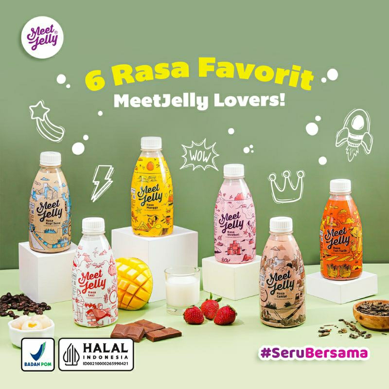 

Paket Usaha Meet Jelly isi 50