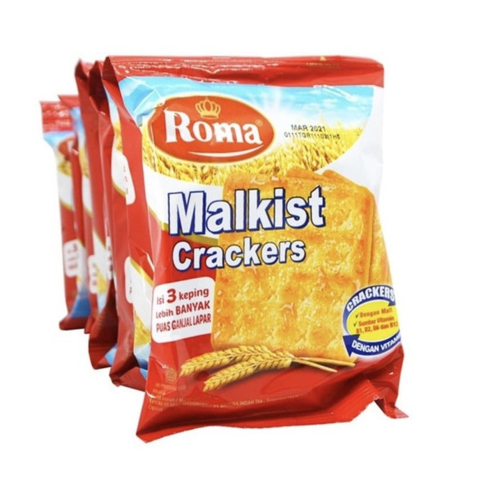 

Roma Malkist Cracker Renceng isi 10