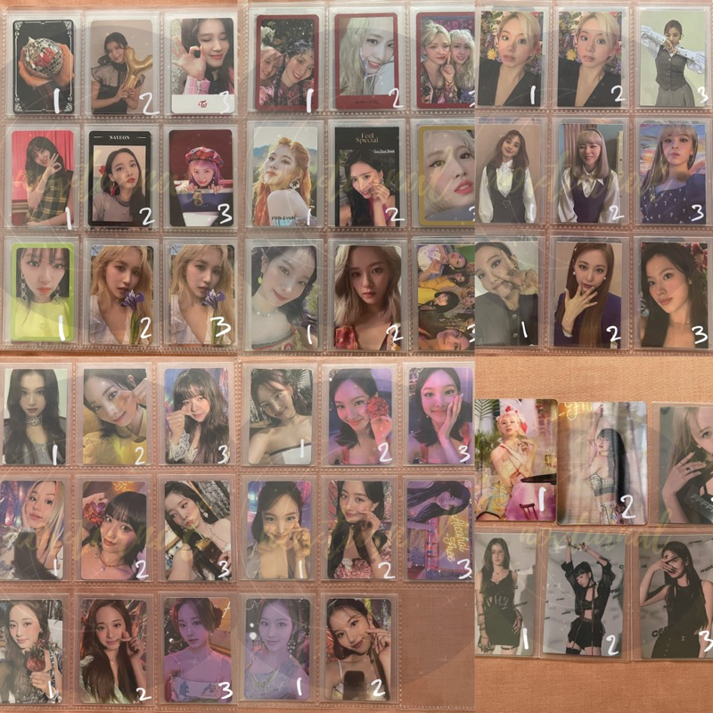 TWICE Yes or Yes More and More Eyes Wide Open Fancy Taste of Love Feel Special Nayeon Jeongyeon Momo