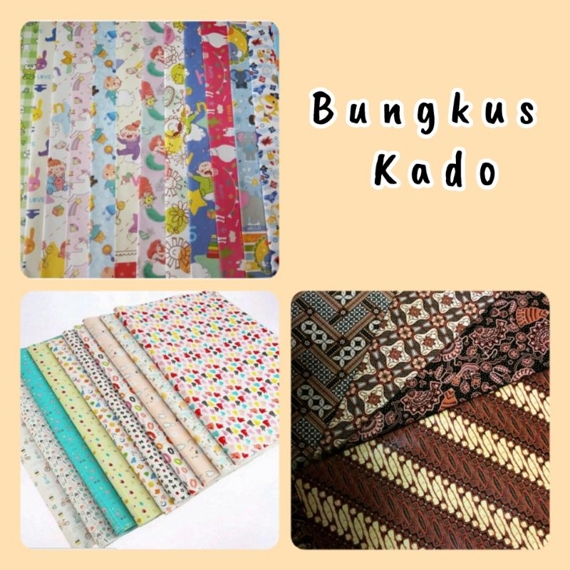 

Tambah Kertas Kado Untuk Kado Pernikahan Ultah Wedding Nikah