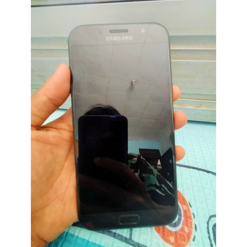 LCD + PRAME SAMSUNG A7 2017 ORI COPOTAN