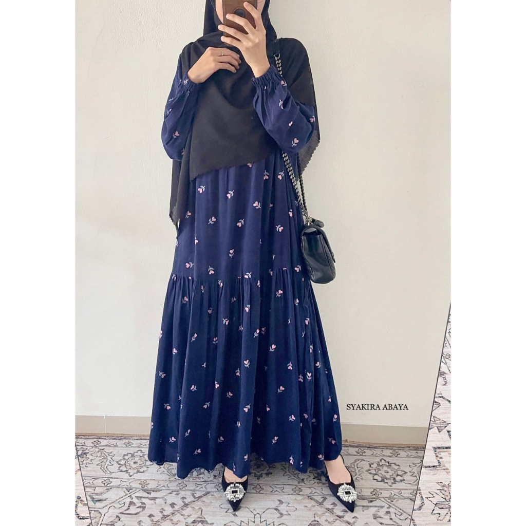 Latasha Outfit Syakira abaya