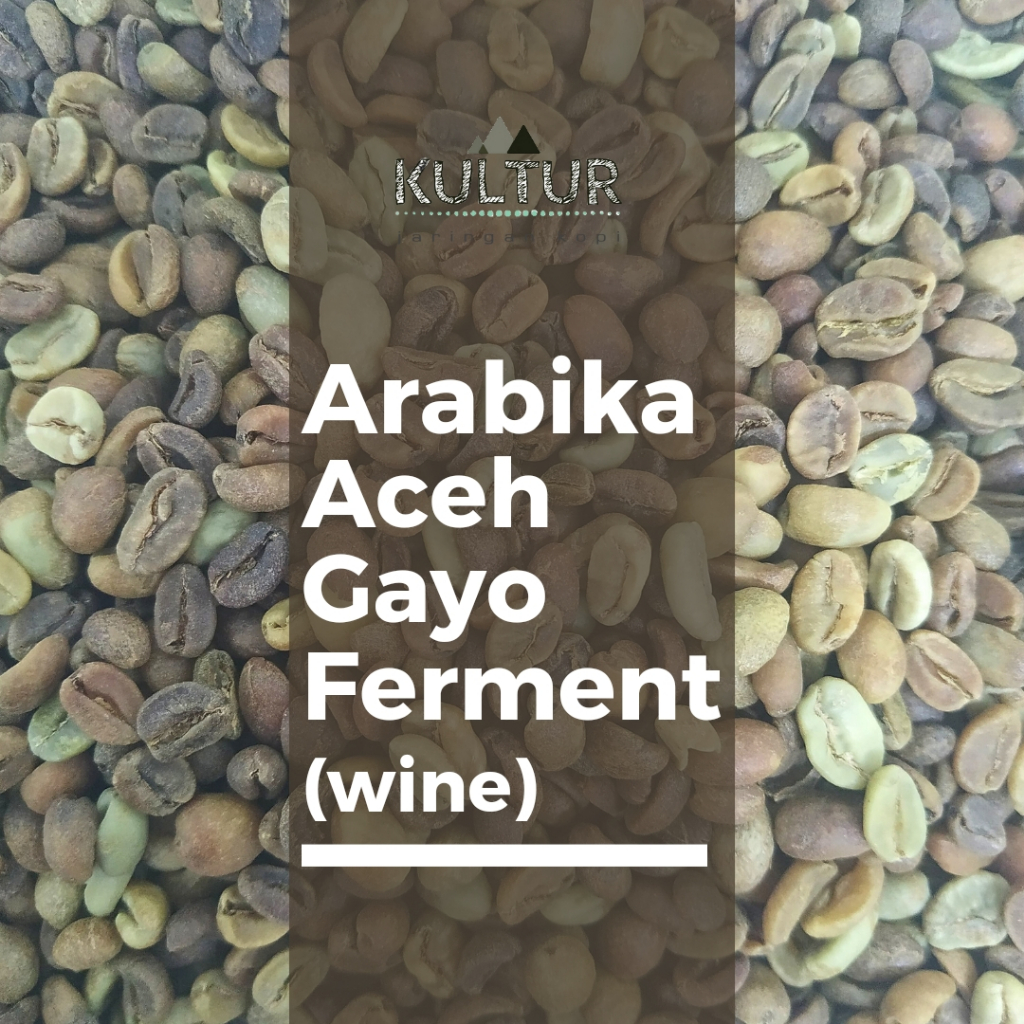 

GREEN BEAN ARABIKA GAYO WINE BIJI KOPI MENTAH NETTO 500 GR