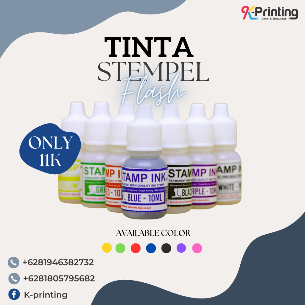 

Tinta Stempel Flash 10 ml • K-Printing