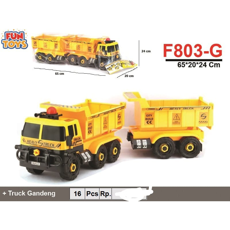F803-G truck dump bak gandeng