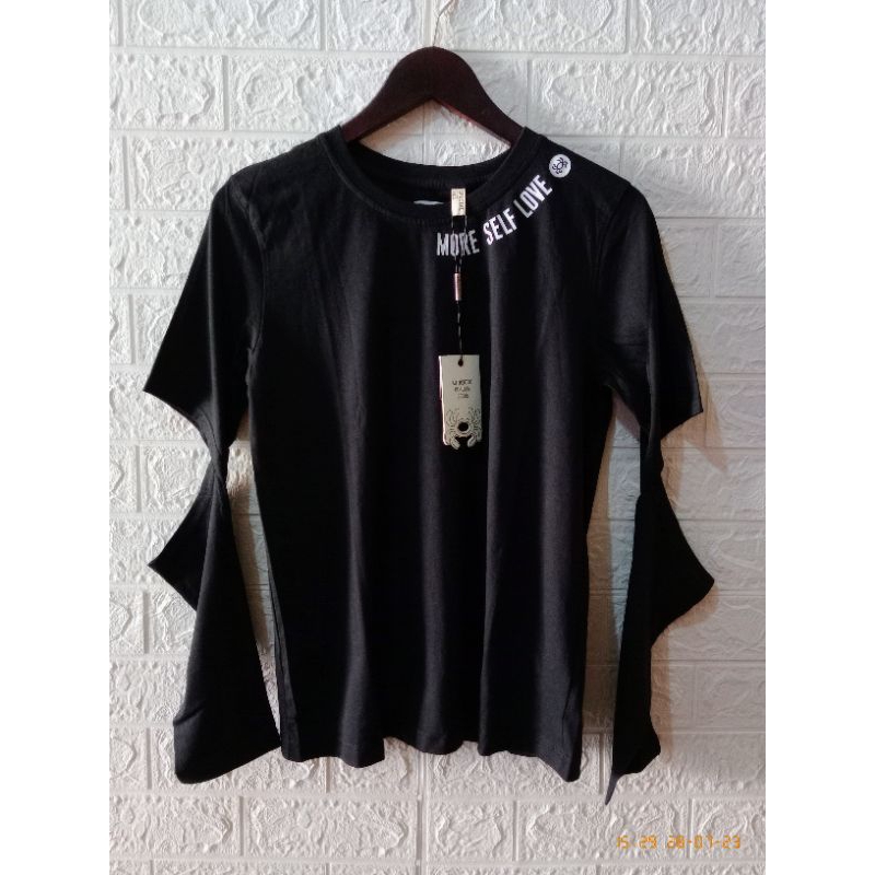 Kaos lengan panjang wanita SPYDERBILT original