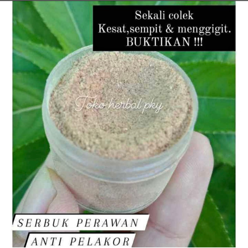 SERBUK PERAWAN KHAS DAYAK ORIGINAL