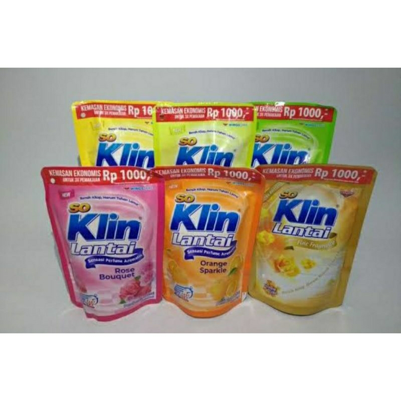 So Klin Lantai 1000 Pembersih Lantai Pengharum Lantai