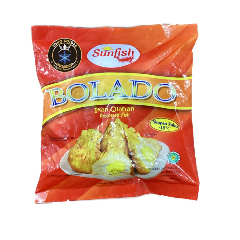 

Sunfish bolado 250gr 10s (telor puyuh)