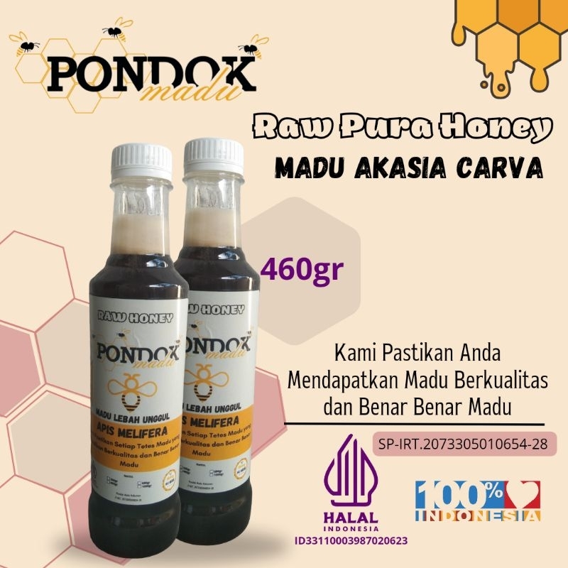 

Madu Murni Akasia Carpa 460gr