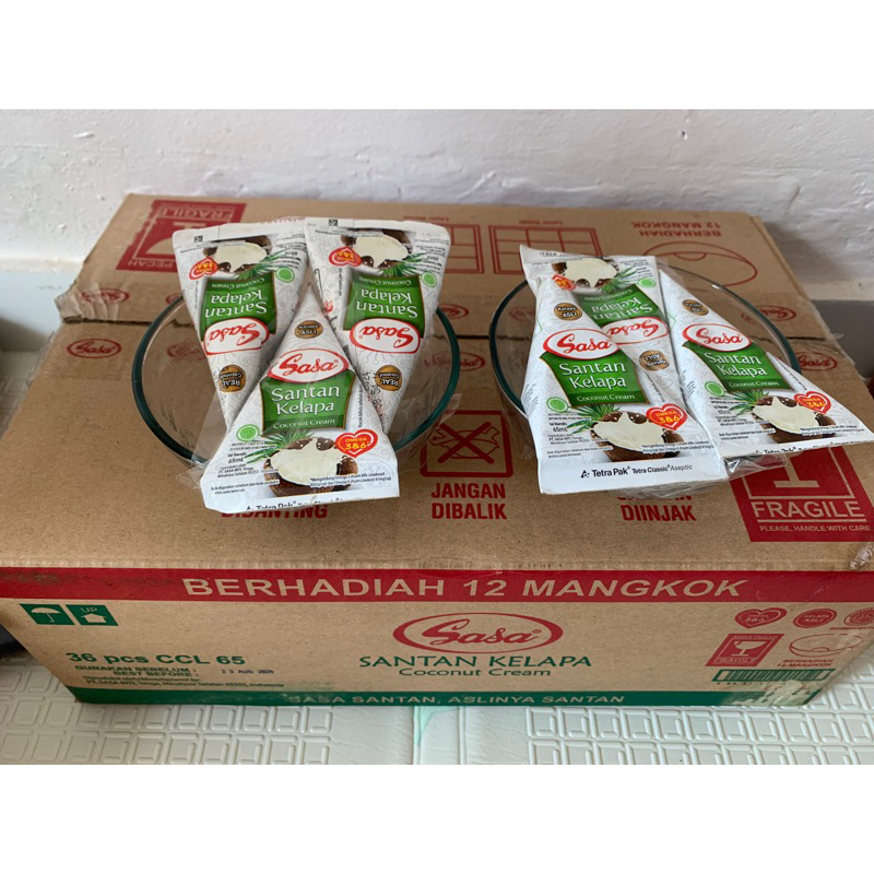 

Sasa Santan Kelapa 3pcs Free Mangkok