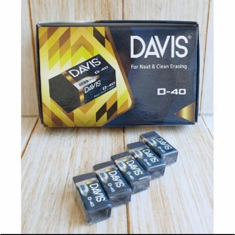 

penghapus Davis hitam 1pcs