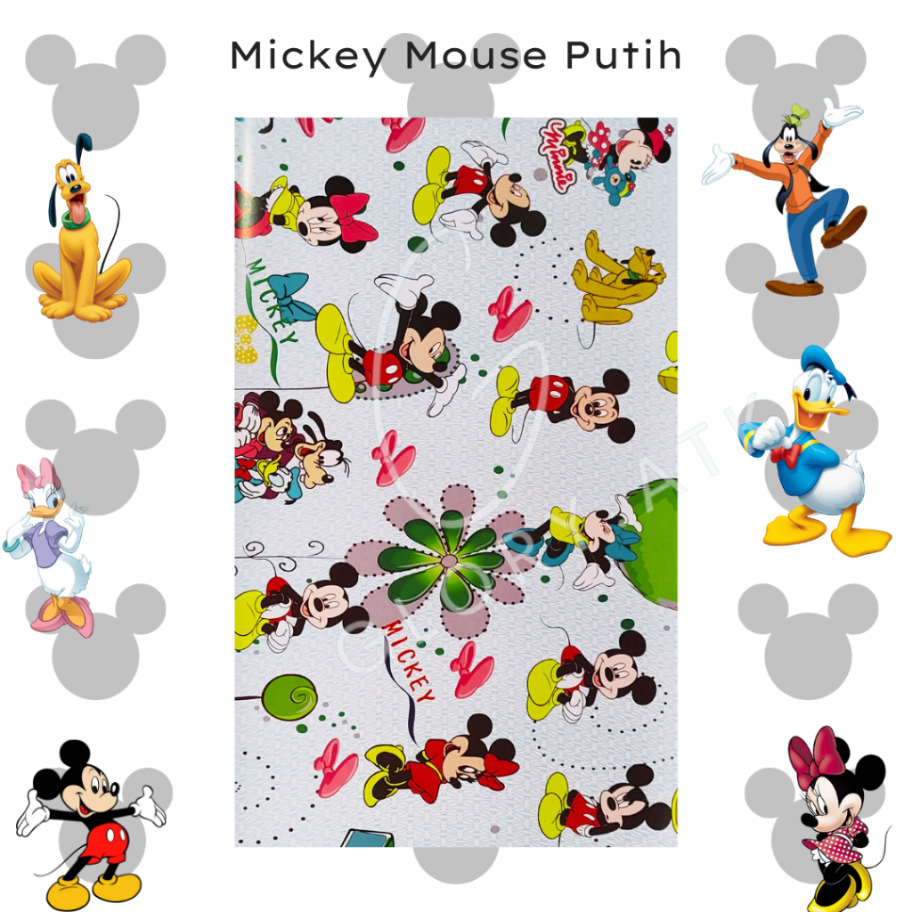 

KERTAS KADO GLOSSY MICKEY MOUSE