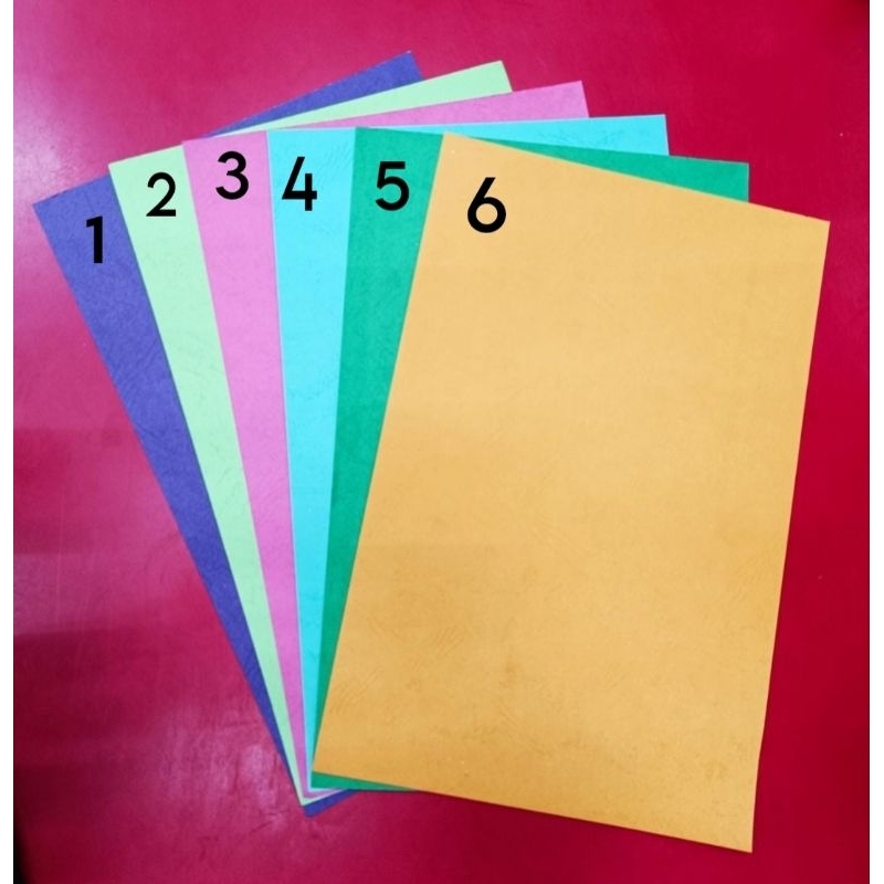 

Kertas Cover | Kertas Jilid Ukuran Folio F4 per 10 Lembar