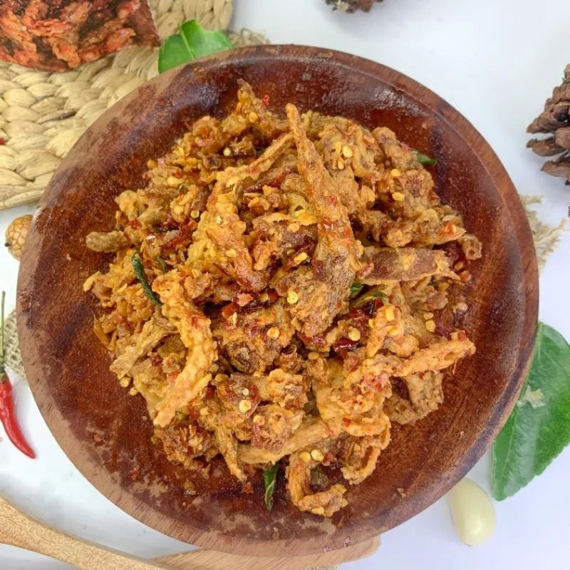 

JAMUR TIRAM CRISPY PEDAS DAUN JERUK & JAMUR CRISPY ORIGINAL GURIH LEZAT 100g