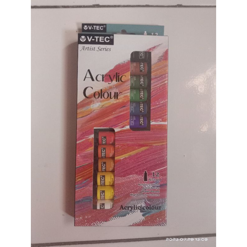 

Cat Akrilik 12ml 12warna/Cat acrylic 12ml