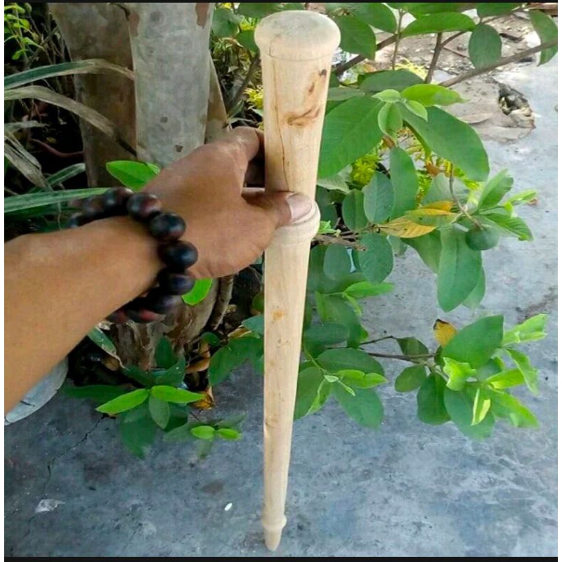 tongkat komando terlaris kayu bidara arab 1 meter