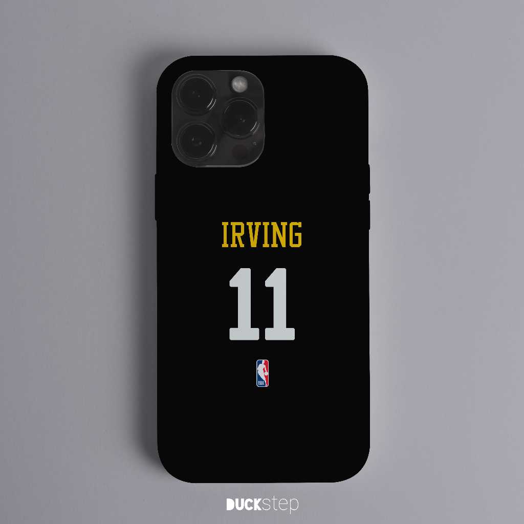 Duckstep Case NBA Brooklyn Nets Kyrie Irving Iphone Samsung Oppo Vivo Hardcase Softcase Glass Case P