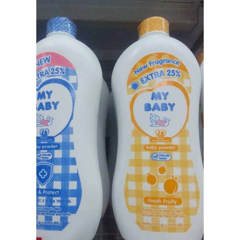 Bedak Bayi My Baby 350 gr + 88 gr