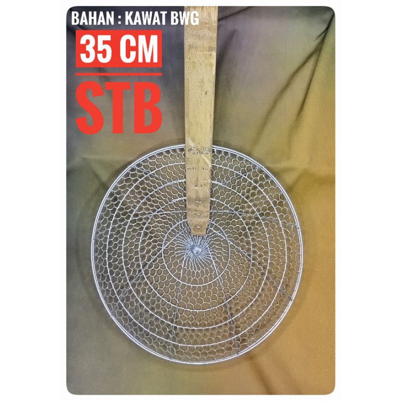 Serok Ukuran 35 cm STB..... serok mie, serok besar, serok kecil, serok penggorengan, serok jumbo, se