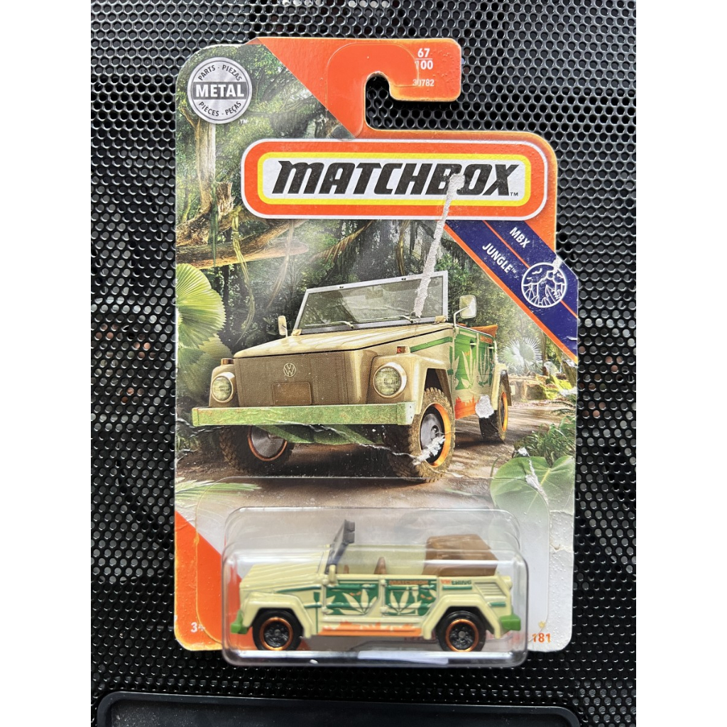 Matchbox Diecast Ori VW Safari Mobil Camat - VW 1974 Volkswagen Type 181